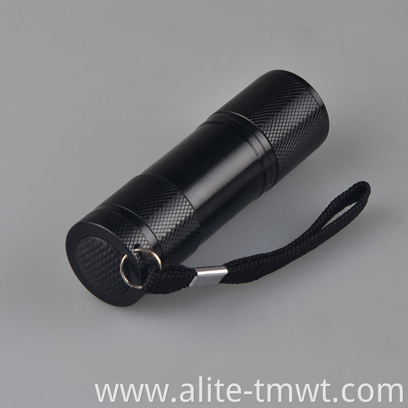 Wholesale 9 uv 395nm blacklight purple led torch best flashlight